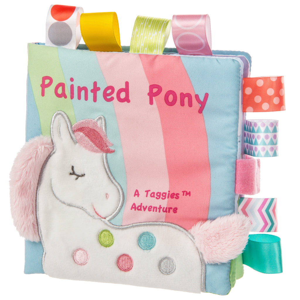 Taggies Painted Pony Soft Book – 6×6″ - Mary Meyer - joannas-cuties
