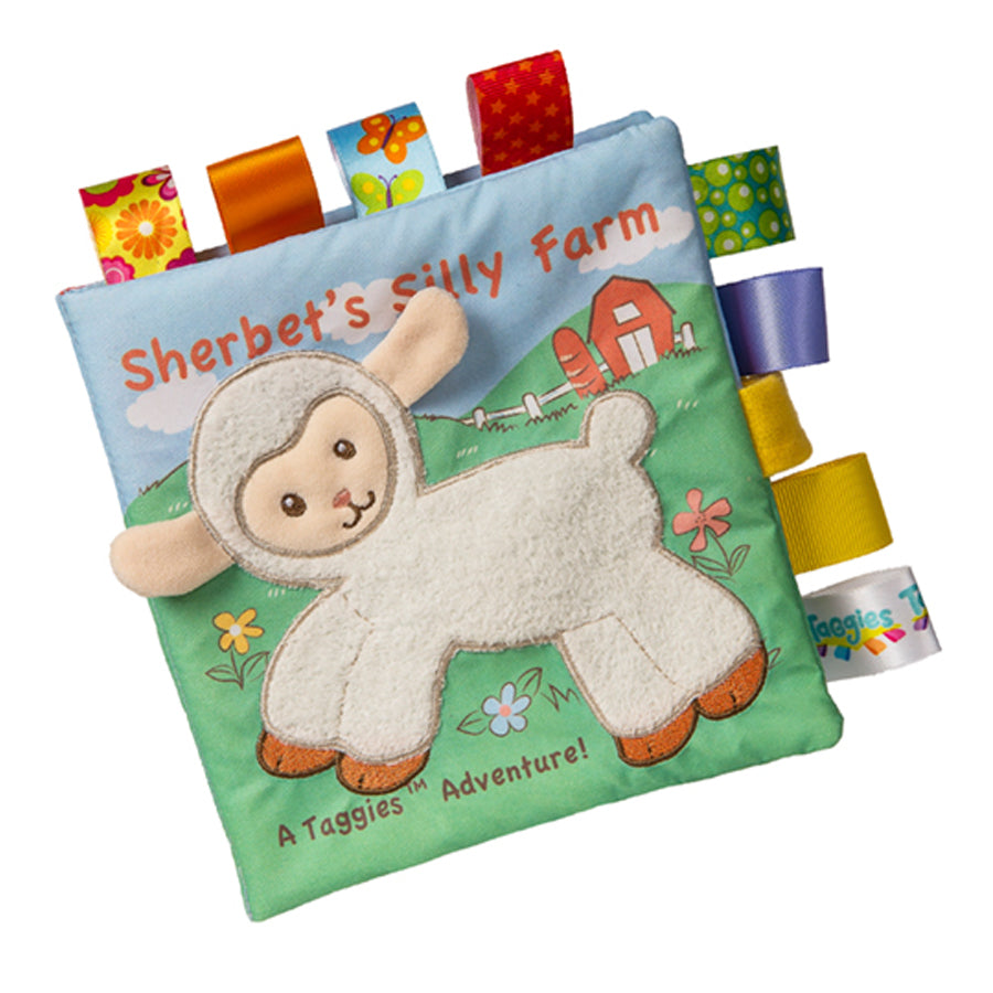 Taggies Sherbet Lamb Soft Book-Mary Meyer-Joanna's Cuties