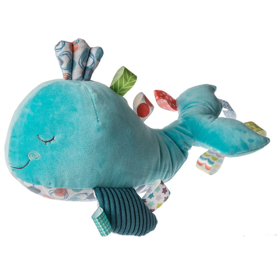 Taggies Sleepy Seas Whale Soft Toy – 12″-Mary Meyer-Joanna's Cuties