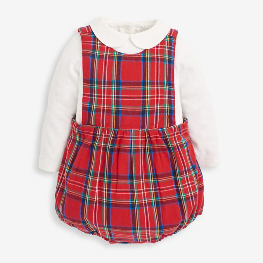 Tartan Baby Romper Set - Main Image