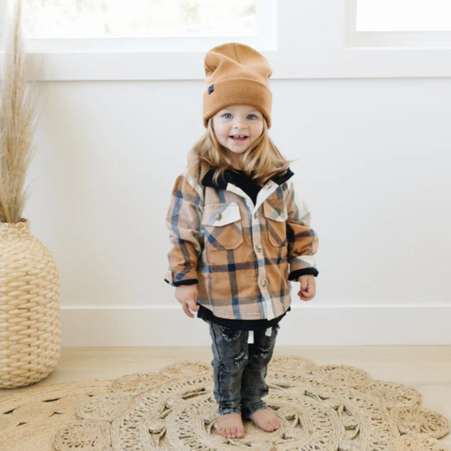 Timber Jacket - Tan-OUTERWEAR-Olive + Scout-Joannas Cuties