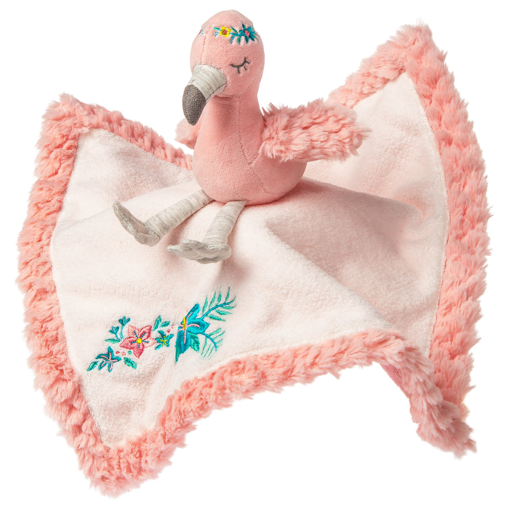 Tingo Flamingo Character Blanket – 13×13″ - Mary Meyer - joannas-cuties