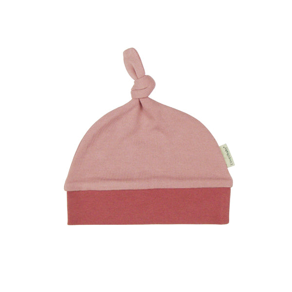 Top-Knot Hat - Mauve Sienna-HATS & SCARVES-L'ovedbaby-Joannas Cuties
