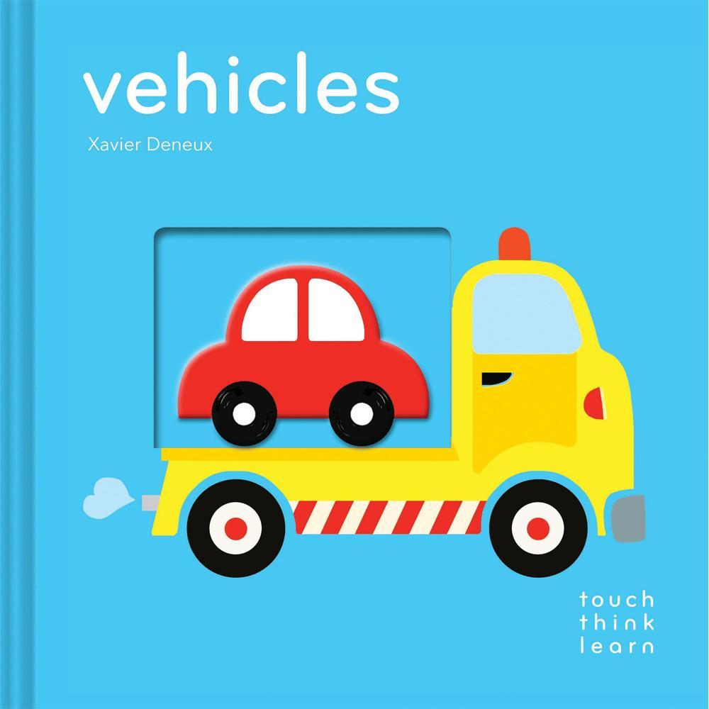 Touch Think Learn: Vehicles Board Book - Chronicle Books - joannas-cuties