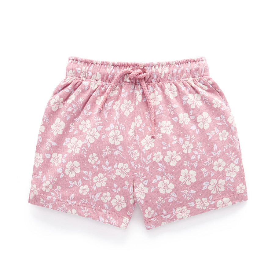 Tropical Gathered Shorts-BOTTOMS-Purebaby-Joannas Cuties