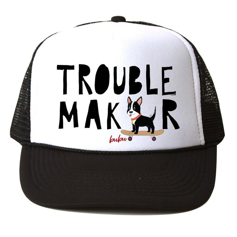 Trouble Maker Hat - Black - Bubu - joannas-cuties