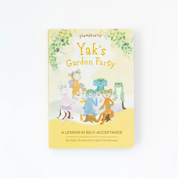 Mushroom Mini & Yak's Garden Party Lesson Book-SOFT TOYS-Slumberkins-Joannas Cuties