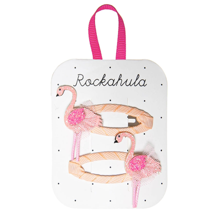 Tutu Flamingo Clips-Rockahula Kids-Joanna's Cuties