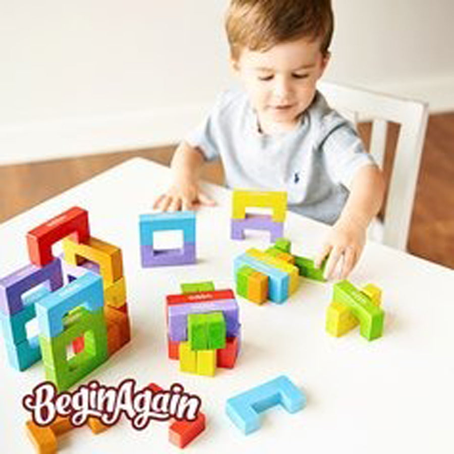 U Build It Blocks - 12 piece set-TOYS-Begin Again-Joannas Cuties