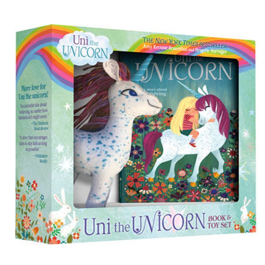 Uni the Unicorn Book and Toy Set-Penquin Random House-Joanna's Cuties