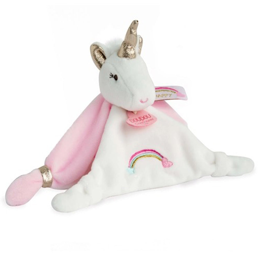 Unicorn Doudou Blankie-Doudou Et Compagnie-Joanna's Cuties