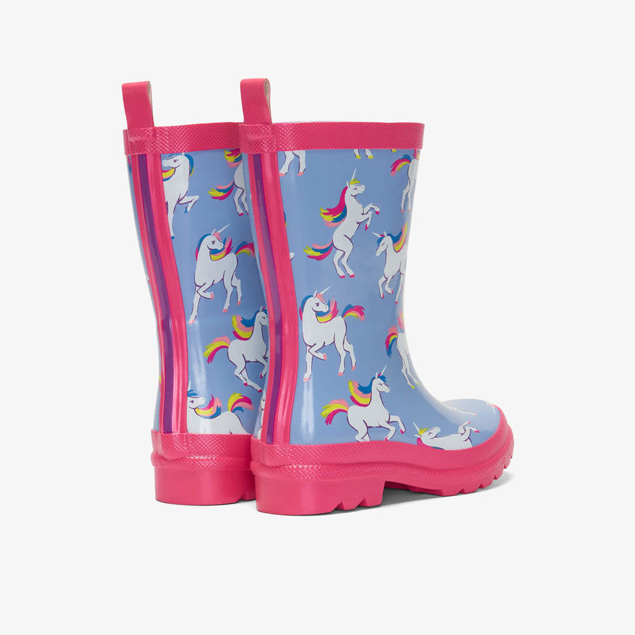 Unicorn Sky Dance Shiny Rain Boots-SHOES-Hatley-Joannas Cuties