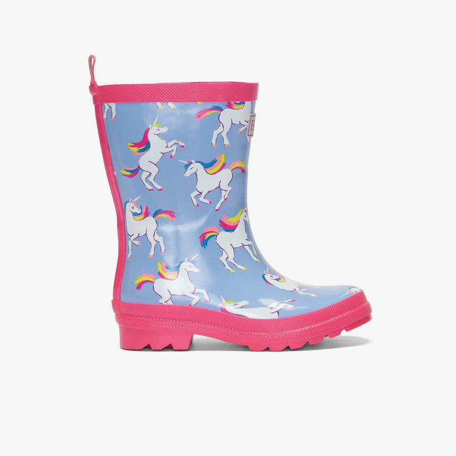 Unicorn Sky Dance Shiny Rain Boots-SHOES-Hatley-Joannas Cuties
