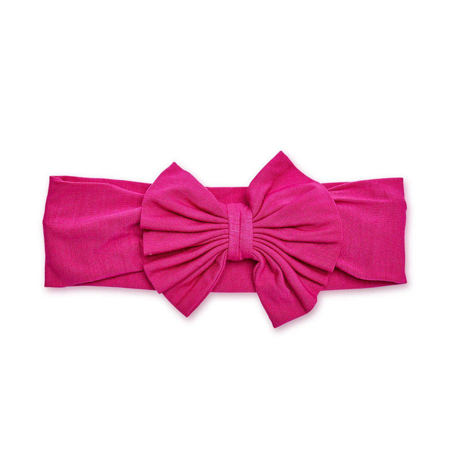 Very Berry Solid Heart To Heart Modal Headband-Magnetic Me-Joanna's Cuties