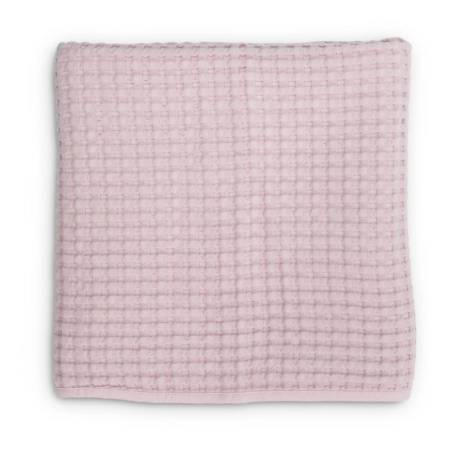 Waffle Blanket – Ballet Slipper Pink-SWADDLES & BLANKETS-Lulujo-Joannas Cuties