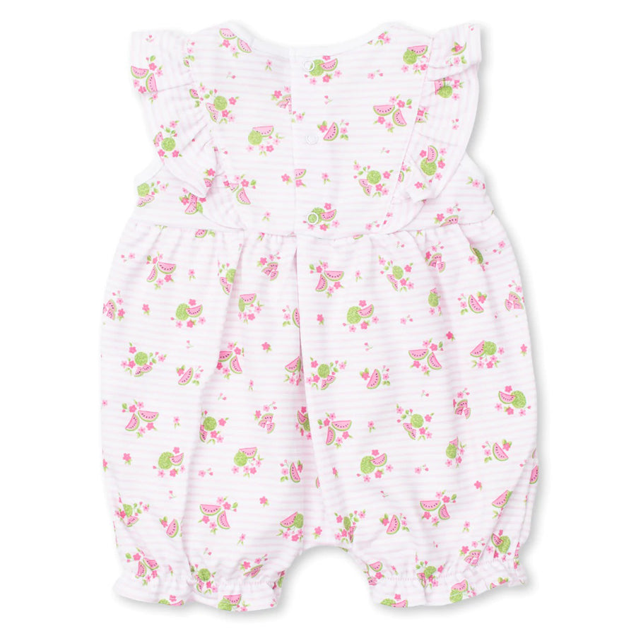 Watermelon Whimsy Short Playsuit-OVERALLS & ROMPERS-Kissy Kissy-Joannas Cuties