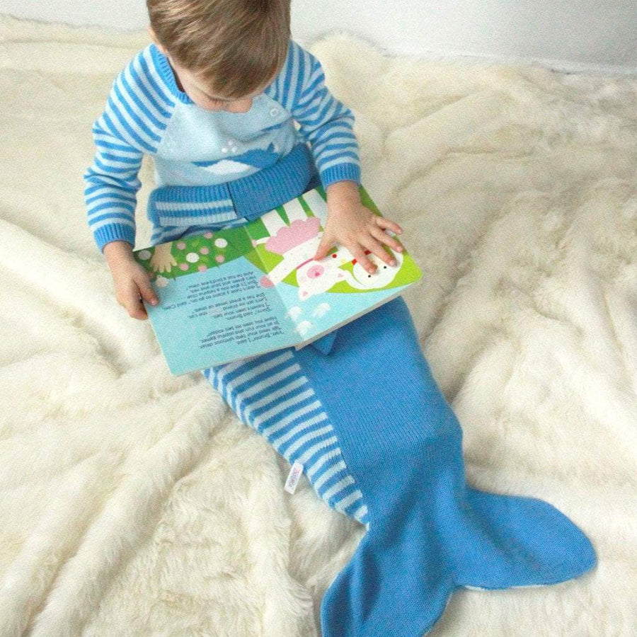 Whale Knit Blanket-Zubels-Joanna's Cuties