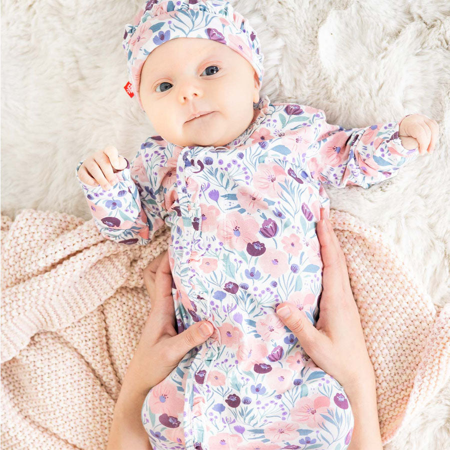Whistledon Modal Magnetic Gown & Hat-SLEEP SACKS & GOWNS-Magnetic Me-Joannas Cuties