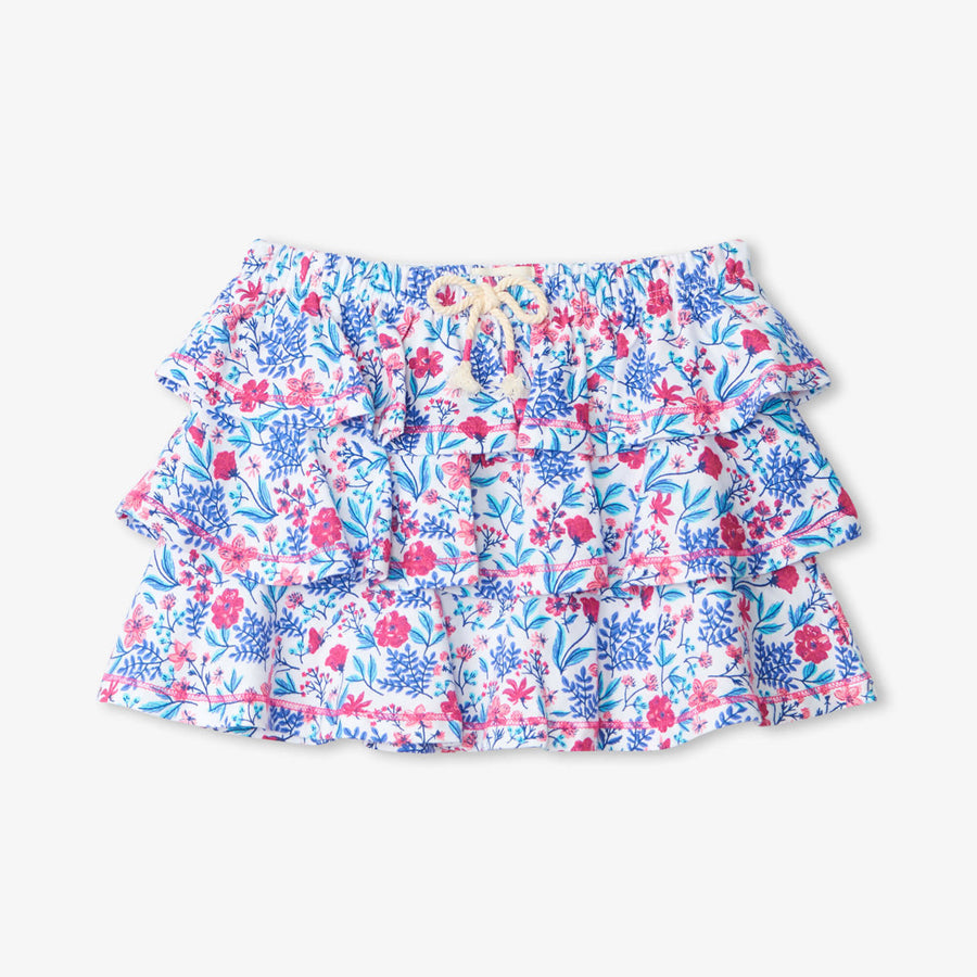 Wild Flowers Tiered Skirt-DRESSES & SKIRTS-Hatley-Joannas Cuties