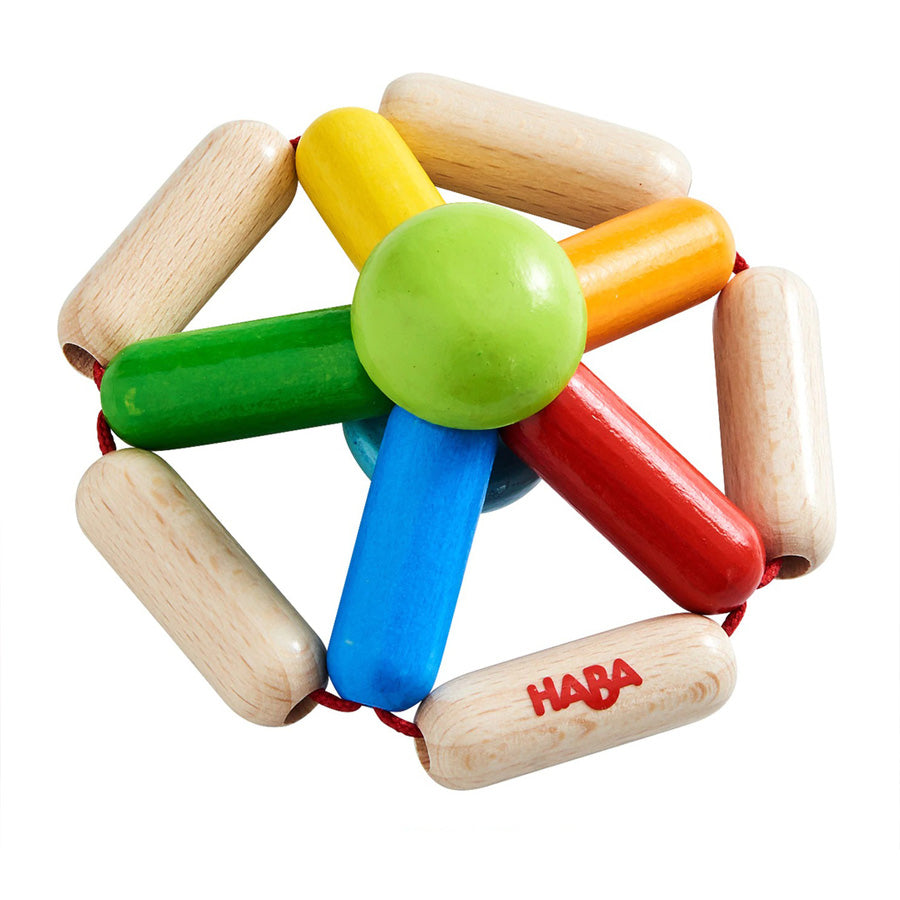 Wooden Clutching Toy Color Carousel-Haba-Joanna's Cuties