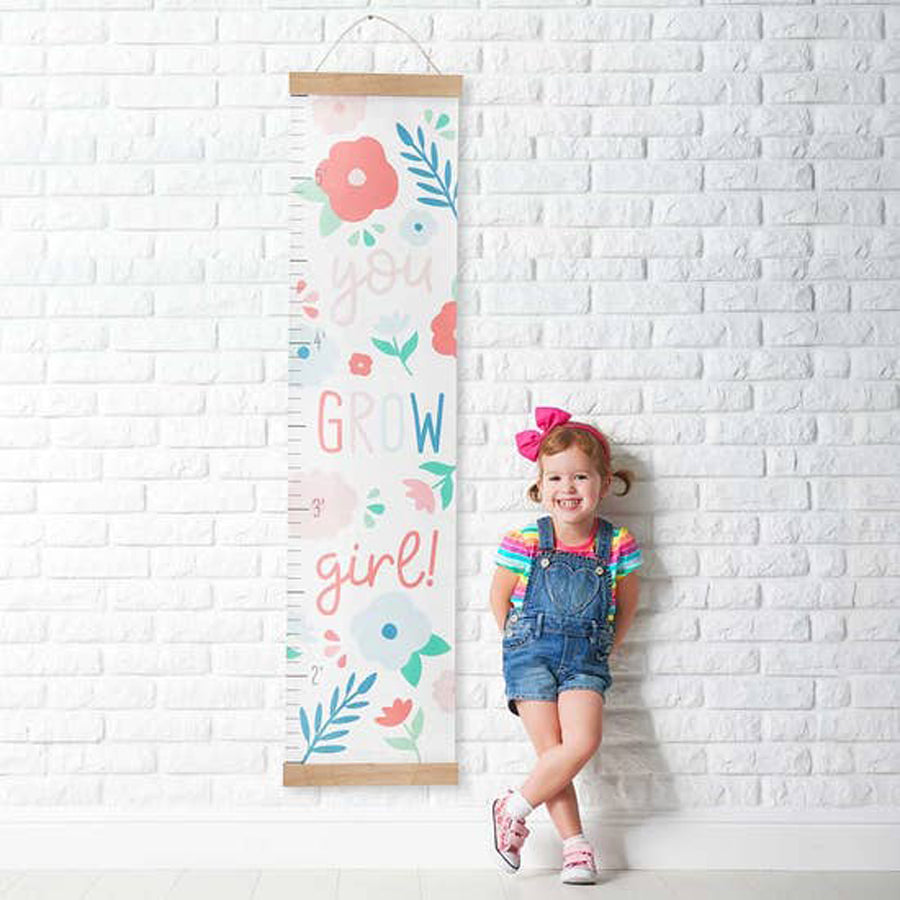 You Grow Girl Hanging Growth Chart-Baby Aspen-Joanna's Cuties