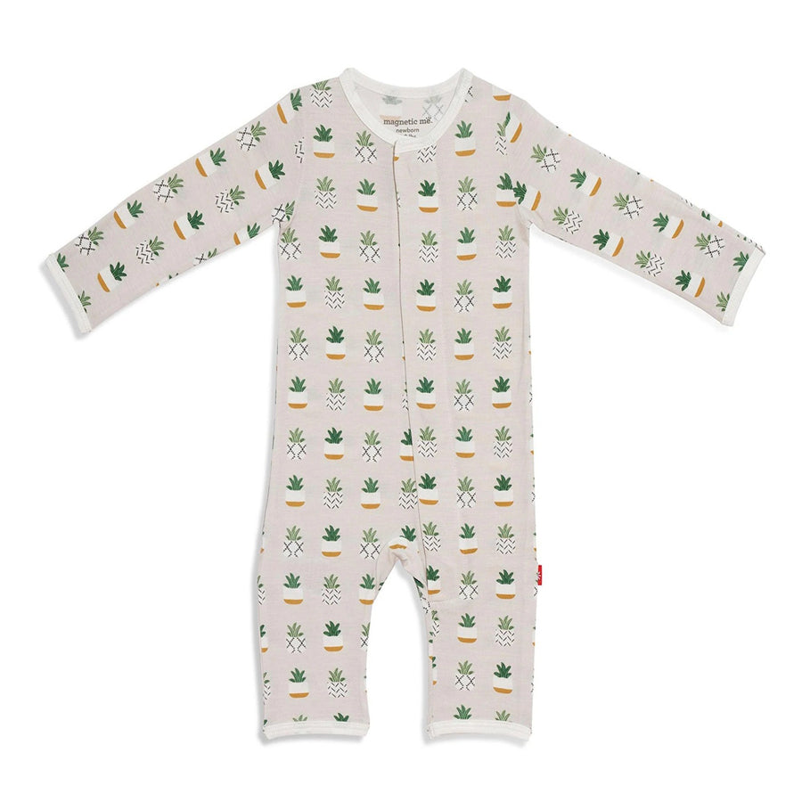You Had Me At Aloe Modal Magnetic Coverall-OVERALLS & ROMPERS-Magnetic Me-Joannas Cuties