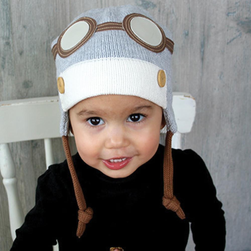 Airplane Knit Hat - Zubels - joannas-cuties