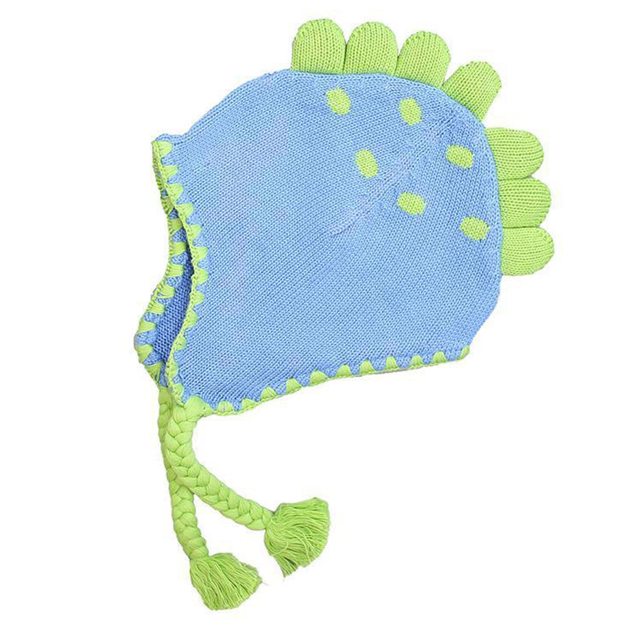 Dinosaur Cotton Knit Hat - Zubels - joannas-cuties