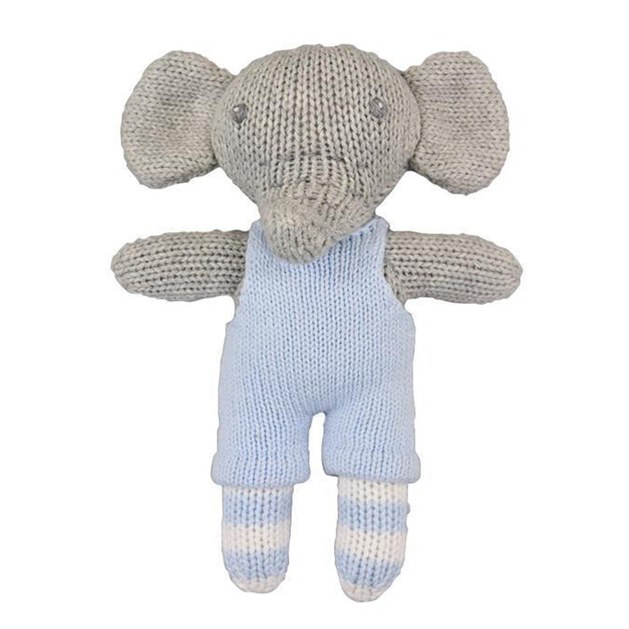 Bertie the Elephant - Rattle - Zubels - joannas-cuties