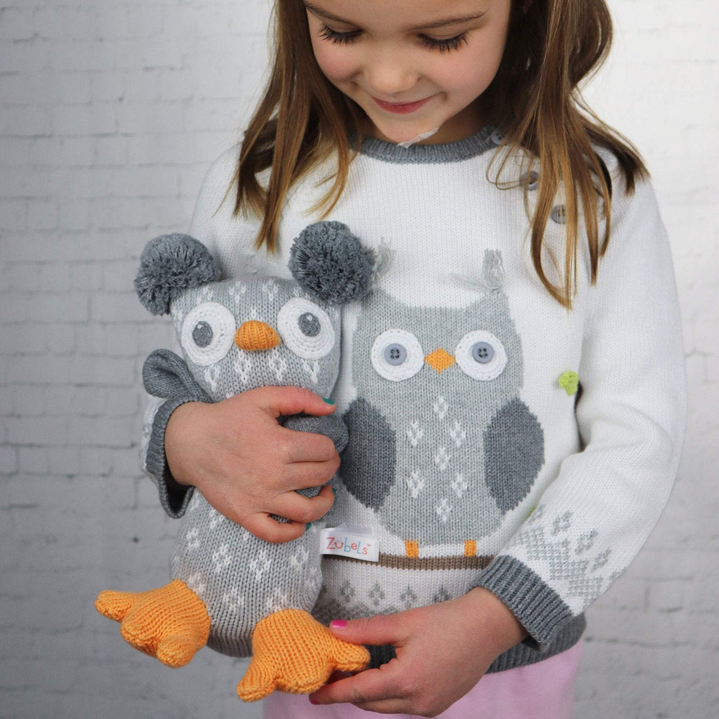 Speckles the Owl - Zubels - joannas-cuties
