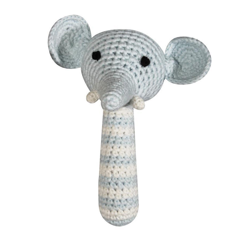 Elephant Stick Rattle - Zubels - joannas-cuties